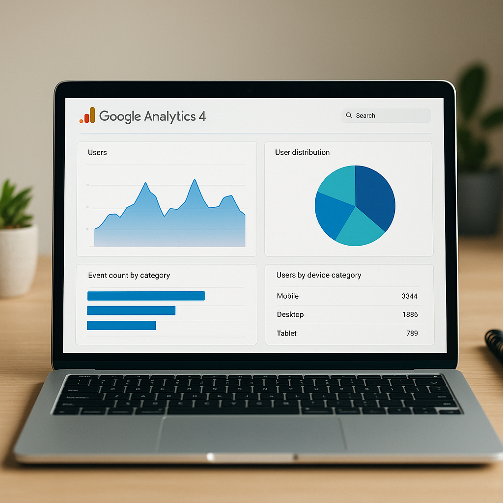 Jakie dane analizować w Google Analytics 4